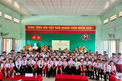 ĐẠI HỘI LIÊN ĐỘI TRƯỜNG TIỂU HỌC VĨNH PHONG 1: NHỮNG CHIẾC KHĂN QUÀNG ĐỎ VIẾT TIẾP HÀNH TRÌNH MỚI!