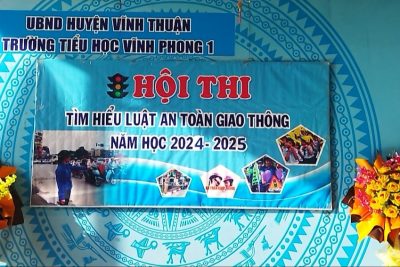 Hội thi tìm hiểu kiến thức về ATGT năm học 2024-2025