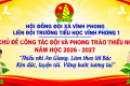 LIÊN ĐỘI TRƯỜNG TIỂU HỌC VĨNH PHONG 1  PHÁT ĐỘNG CHỦ ĐỀ CÔNG TÁC ĐỘI VÀ PHONG TRÀO THIẾU NHI  NĂM HỌC 2026-2027