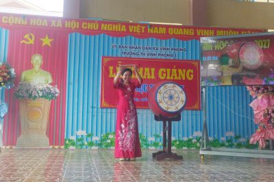TRƯỜNG TIỂU HỌC VĨNH PHONG 1 HÂN HOAN CHÀO ĐÓN NĂM HỌC MỚI 2026-2027
