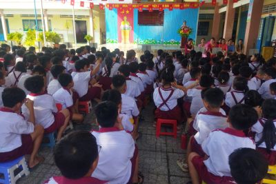 LIÊN ĐỘI TỔ CHỨC CÁC HOẠT ĐỘNG TUYÊN TRUYỀN LUẬT TRẺ EM TRONG NĂM HỌC 2025 – 2026