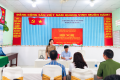Đoàn giám sát Ban Văn hóa – Xã hội HĐND xã Vĩnh Phong làm việc tại Trường Tiểu học Vĩnh Phong 1