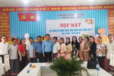 Họp mặt kỷ niệm 42 năm Ngày Nhà giáo Việt Nam (20/11/1982 – 20/11/2024)